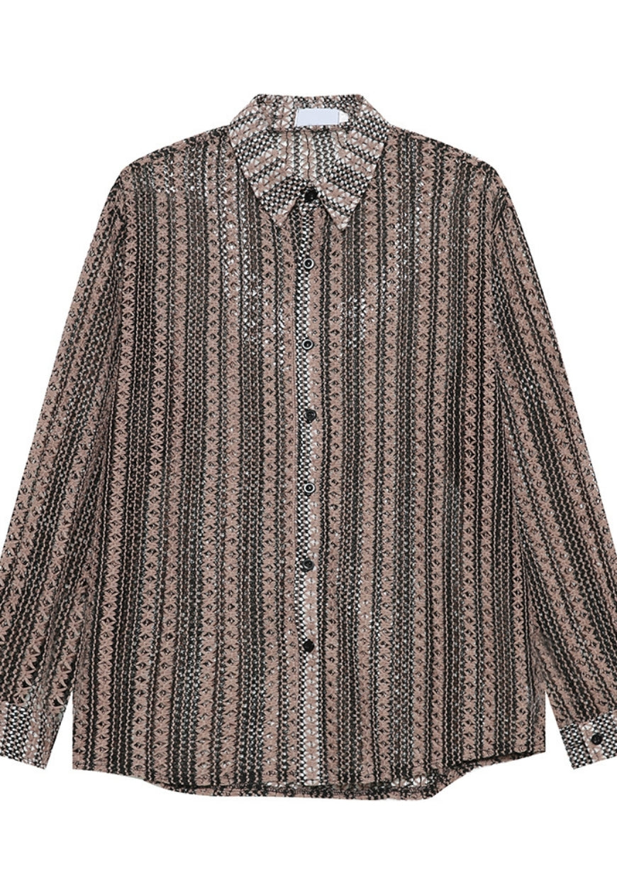 Men's striped shirt