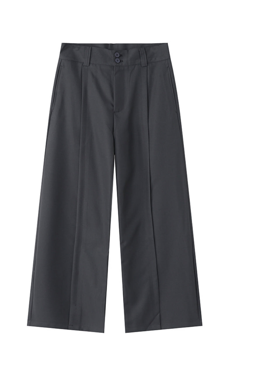 Men's Pleated premium casual trousers