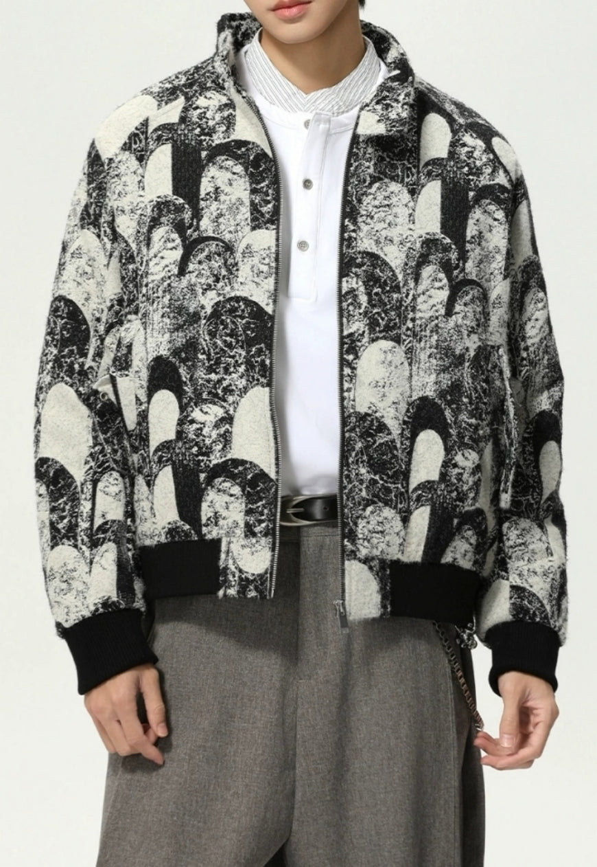 Men's Retro warm down jacket