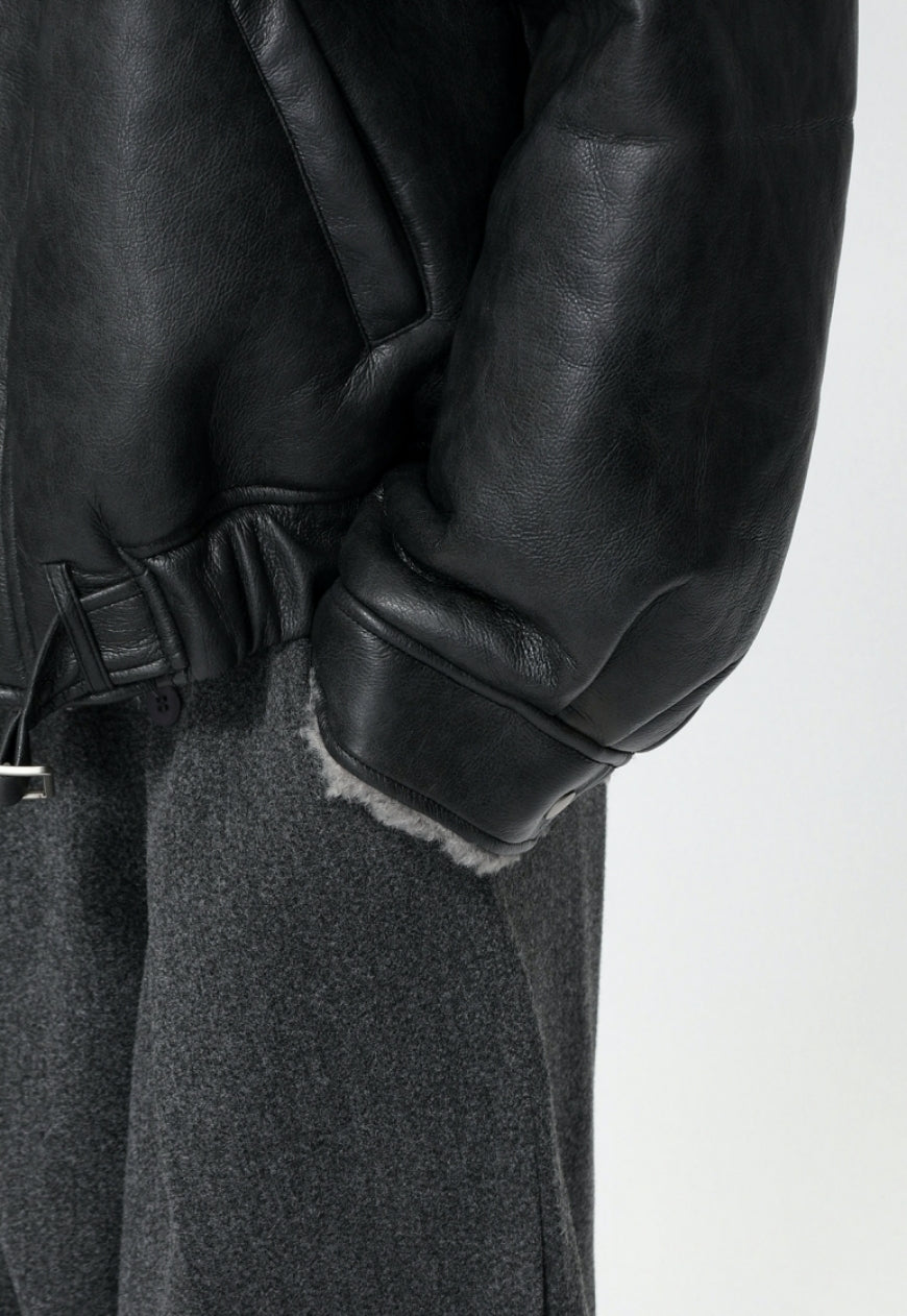 Men's Fur-lined warm coat