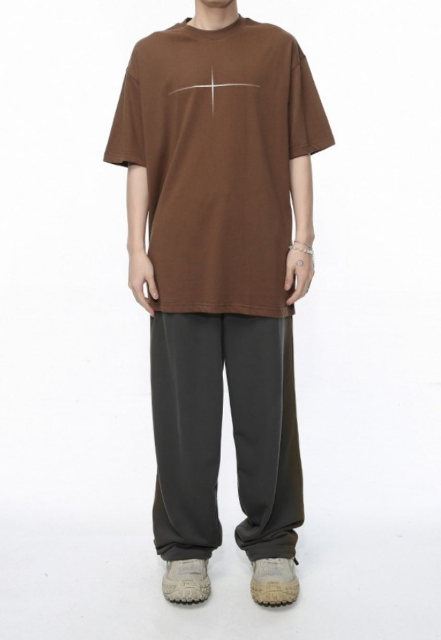 Men's star dot print tee