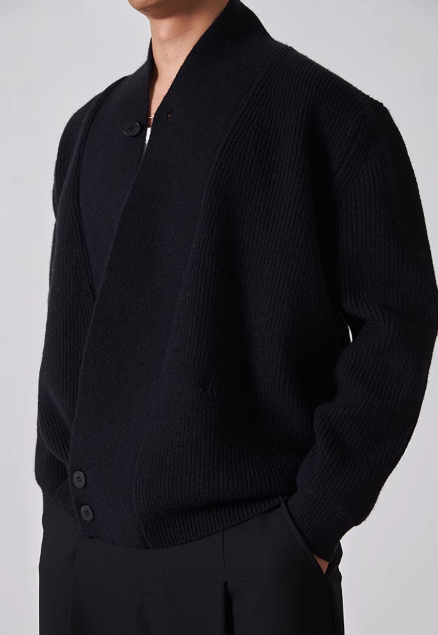 Men's Cardigan design sweater