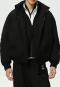 Men's Cleanfit Stand Collar Thick Down Jacket