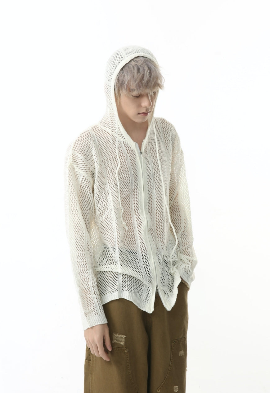 Men's Breathable light cardigan jacket