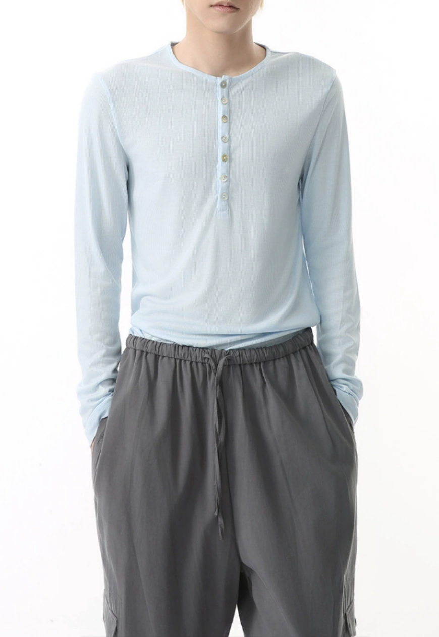 Men's Solid color soft T-shirt