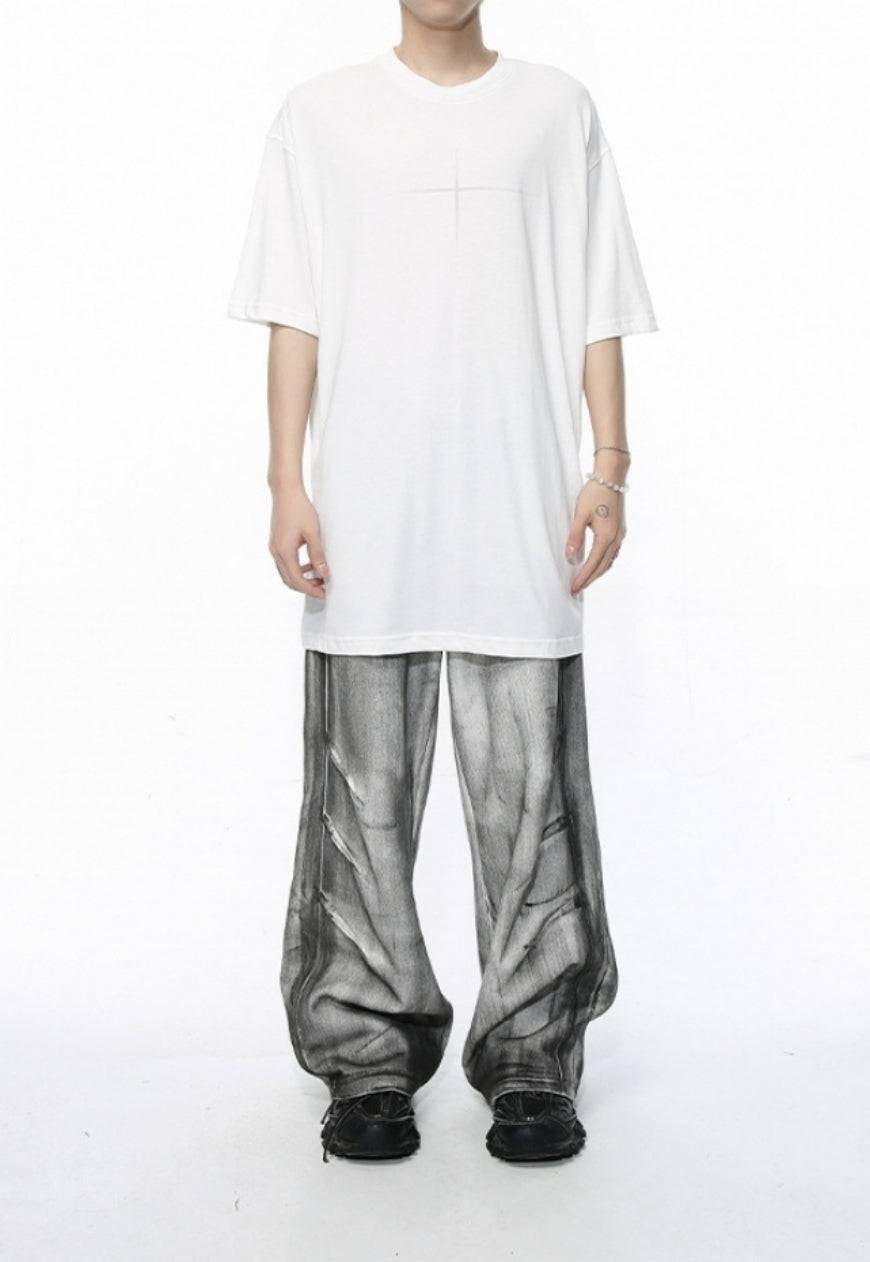 Men's star dot print tee