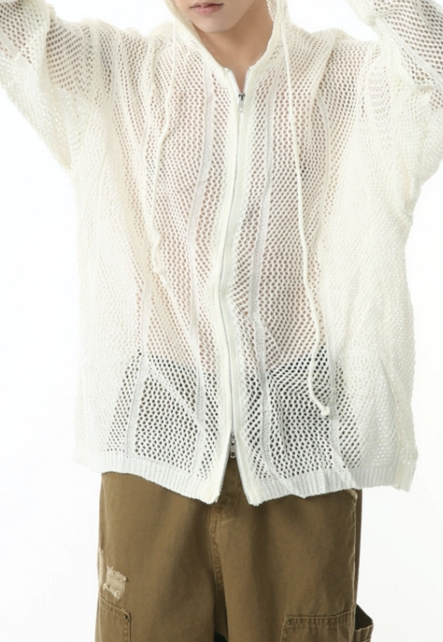 Men's Breathable light cardigan jacket