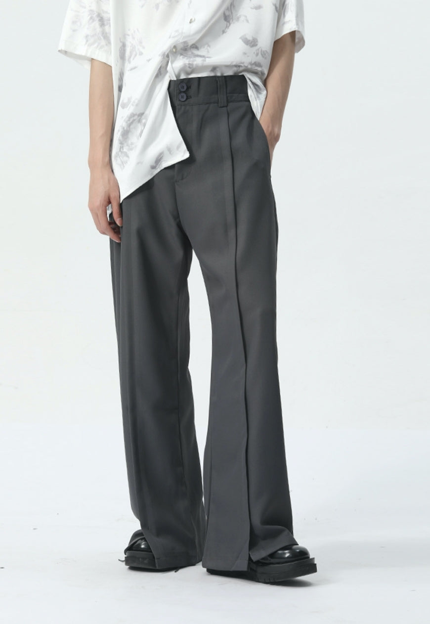 Men's Pleated premium casual trousers