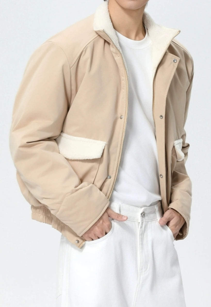 Men's Large pocket cotton Jacket