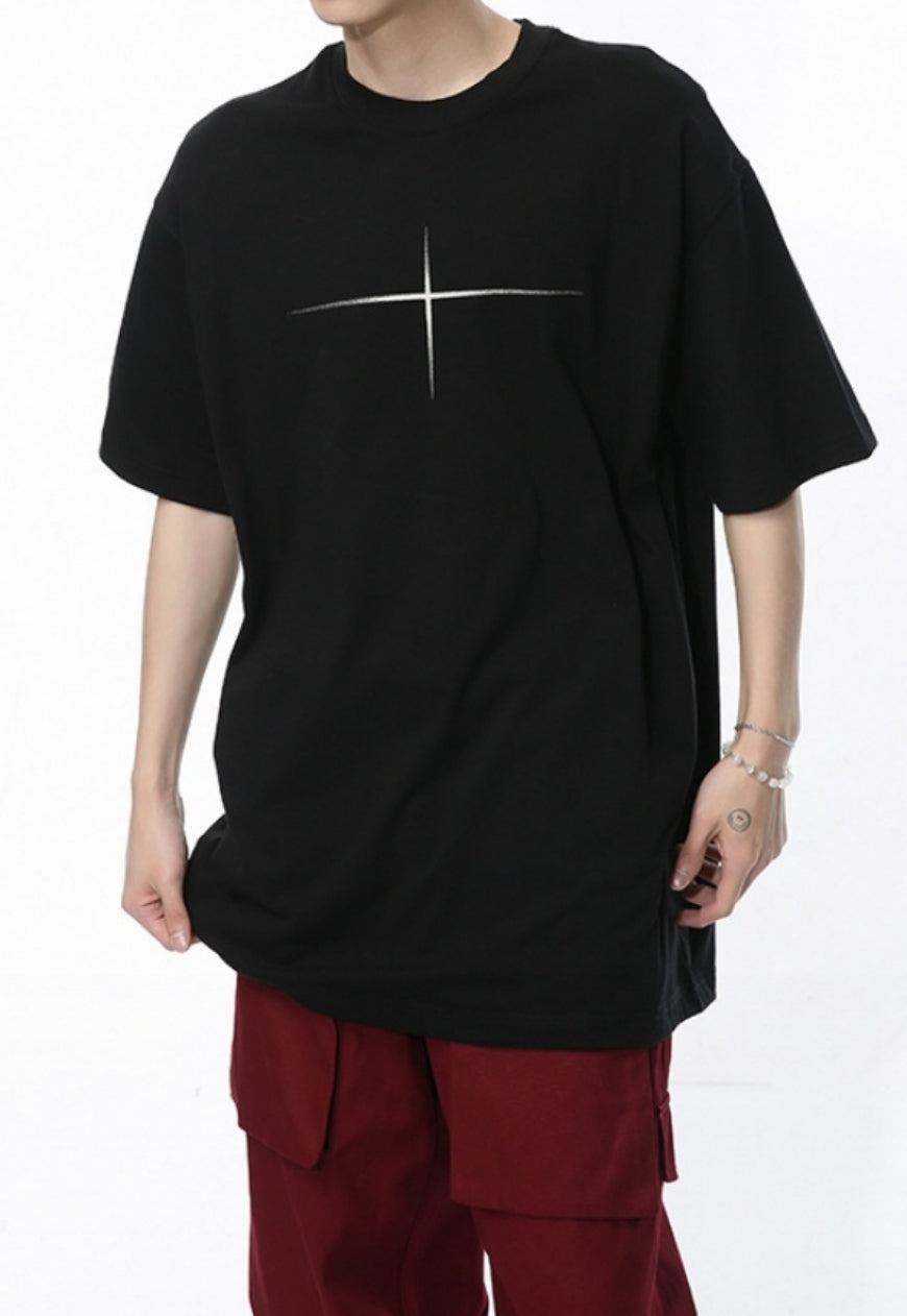 Men's star dot print tee