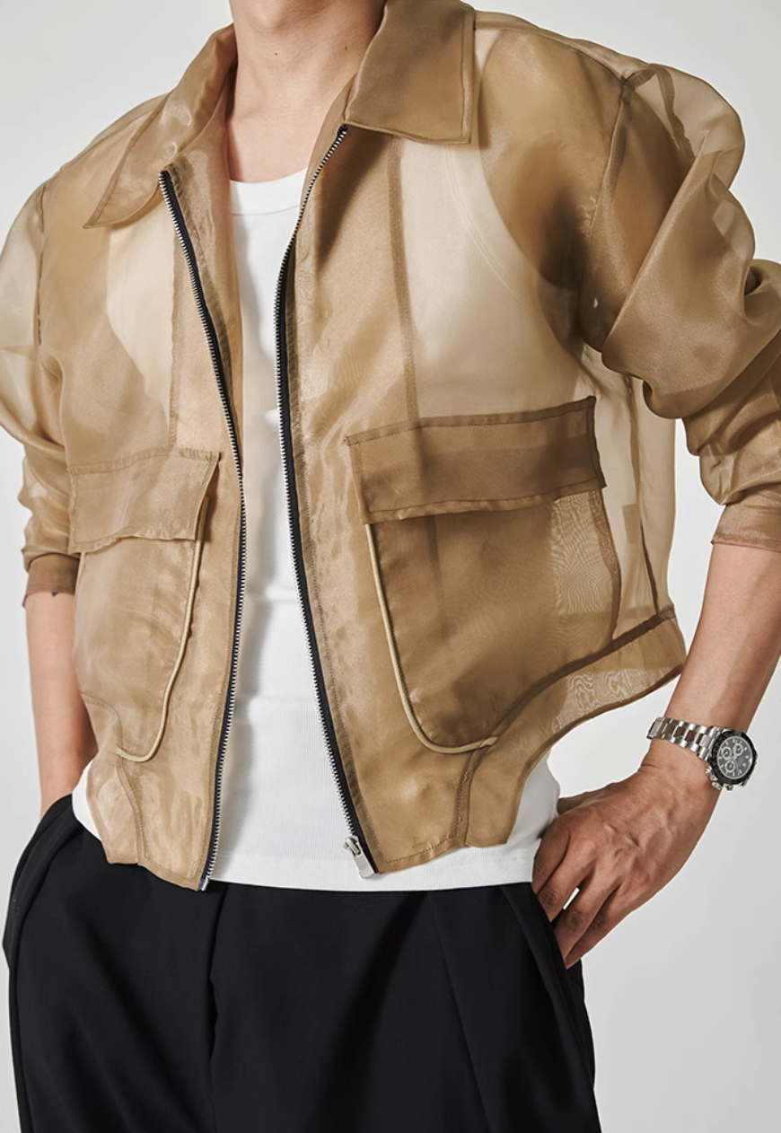 Men's Sunscreen Gauze Premium Jacket