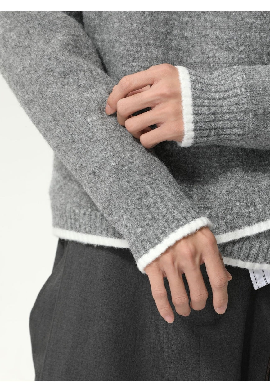 Men's Cross-deconstructed sweater