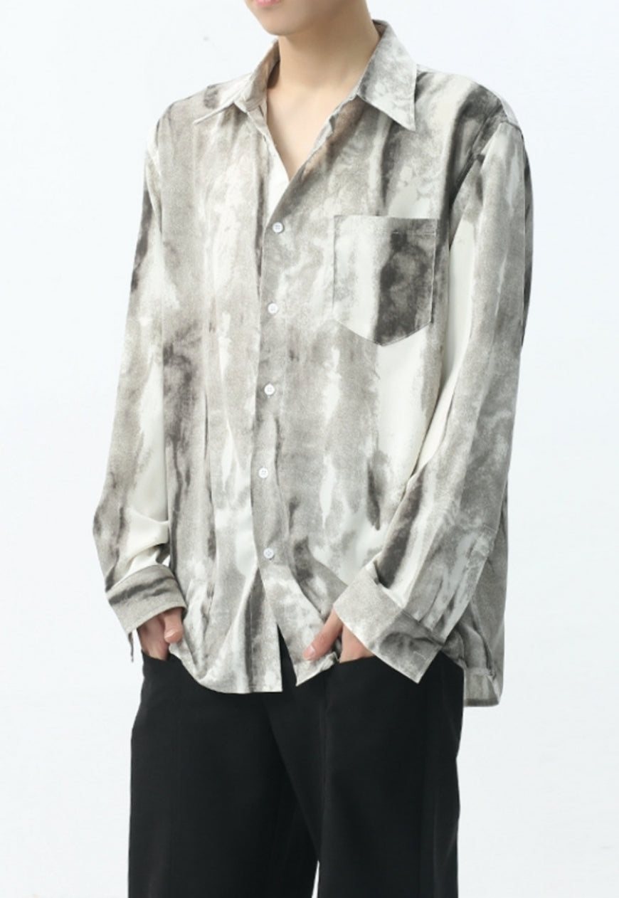 Men's Ink tie-dye shirt