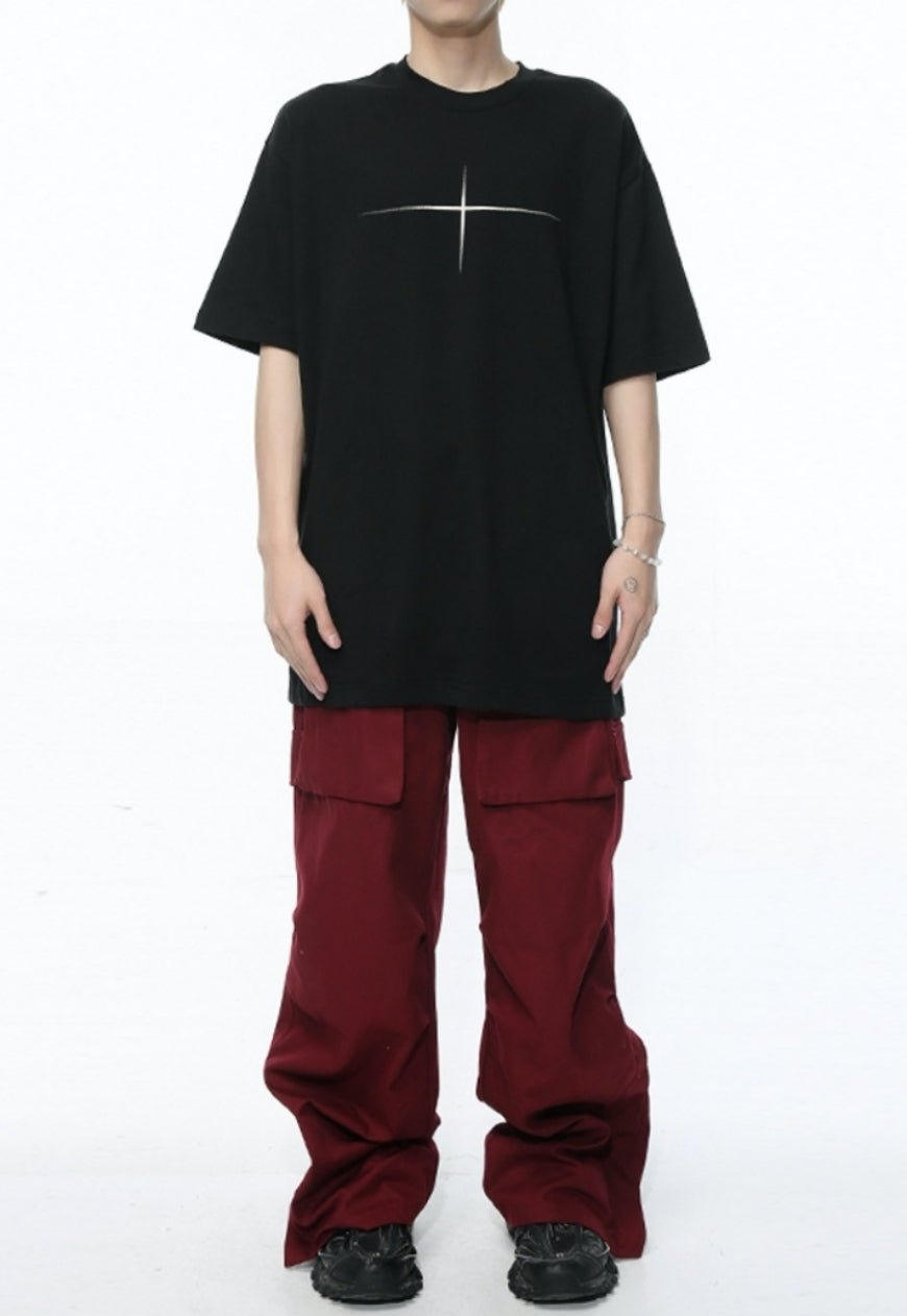 Men's star dot print tee