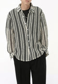 Men's striped shirt