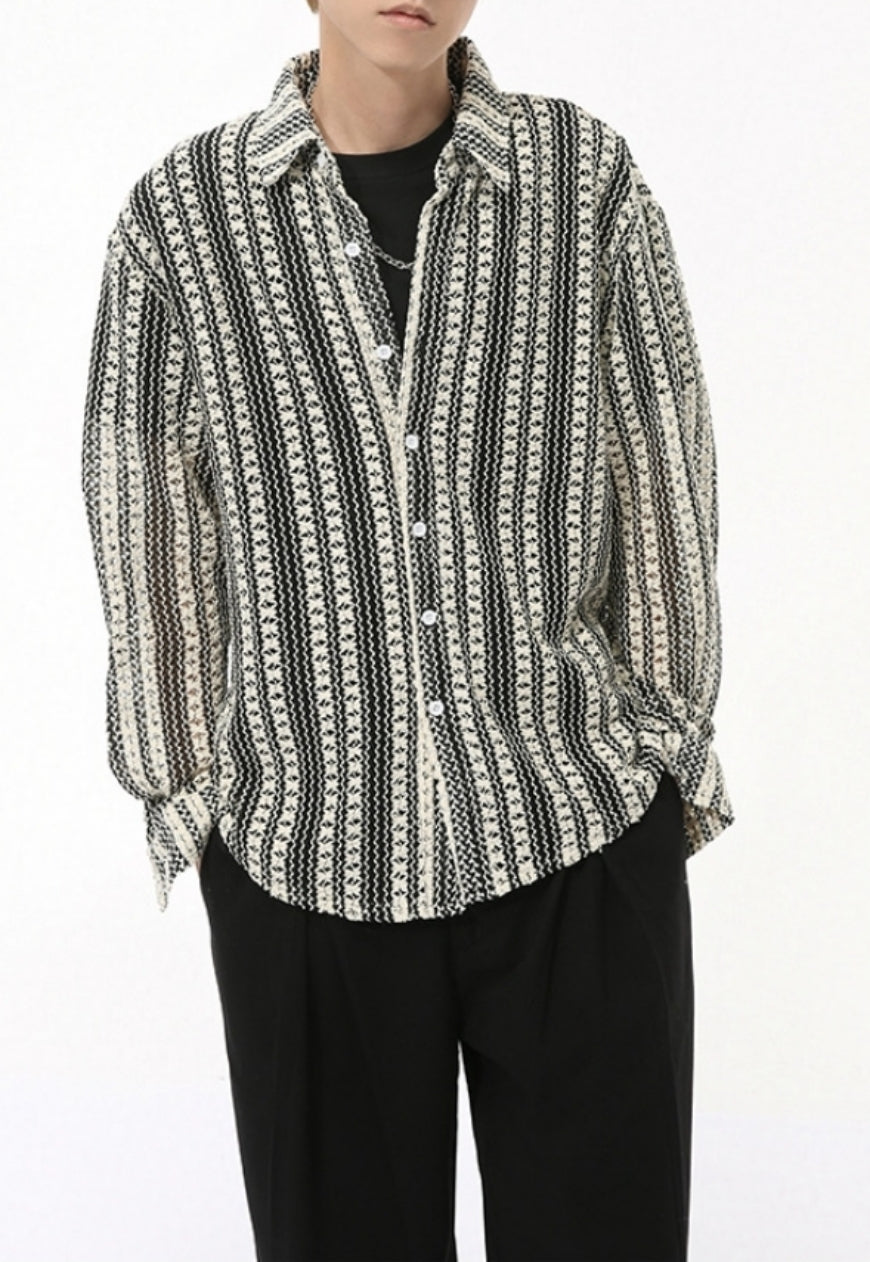 Men's striped shirt