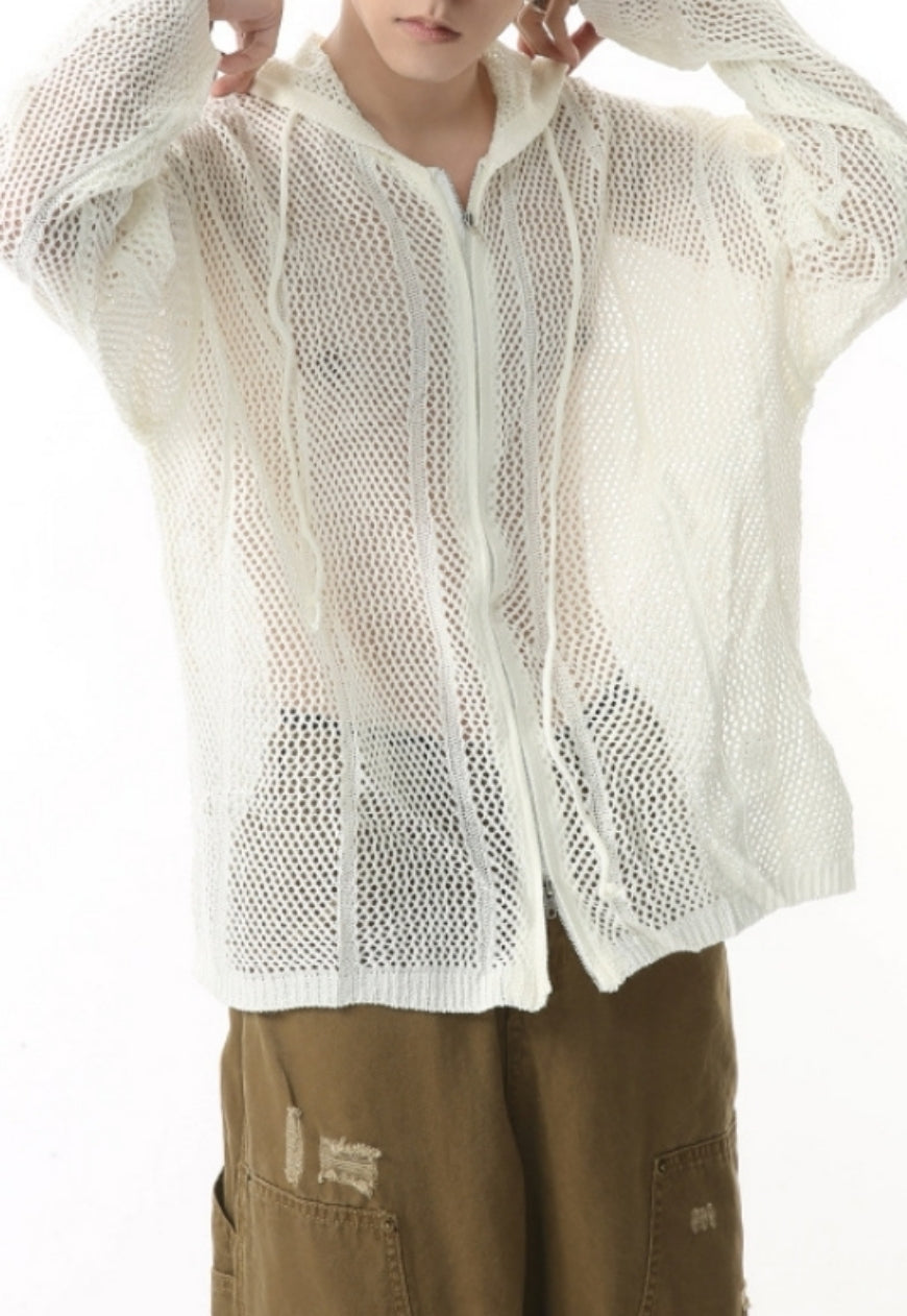 Men's Breathable light cardigan jacket