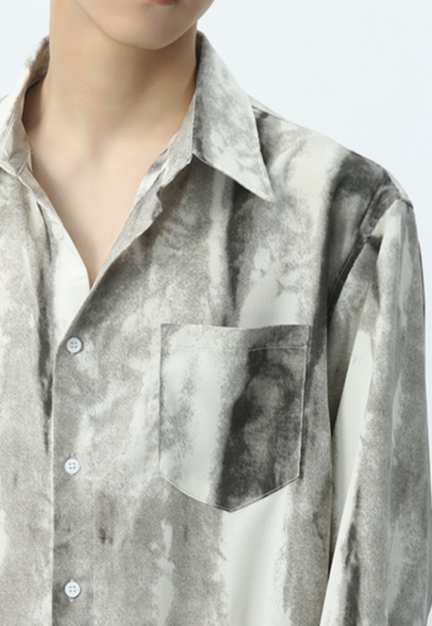 Men's Ink tie-dye shirt