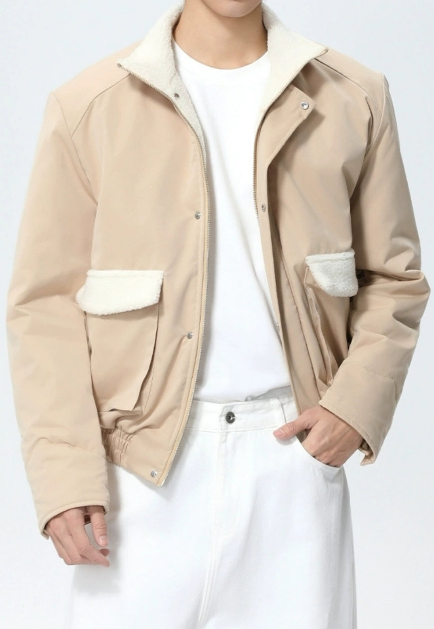 Men's Large pocket cotton Jacket