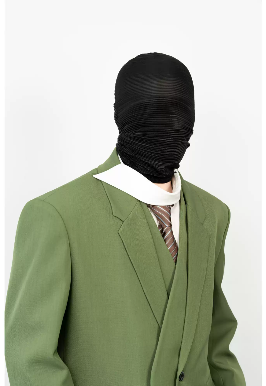 Men's Pamine green high-end suit set