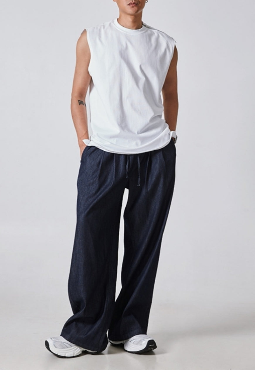 Men's Zip sleeveless vest
