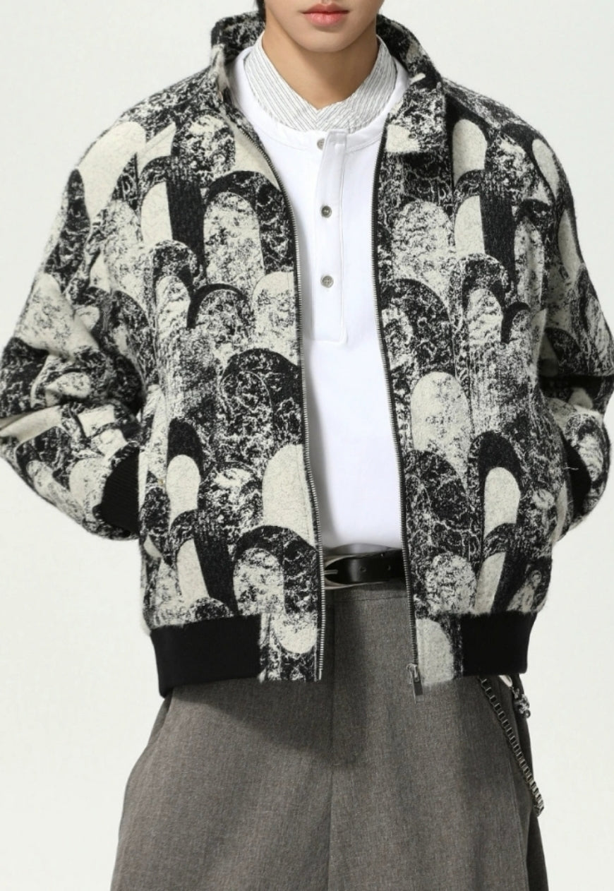 Men's Retro warm down jacket