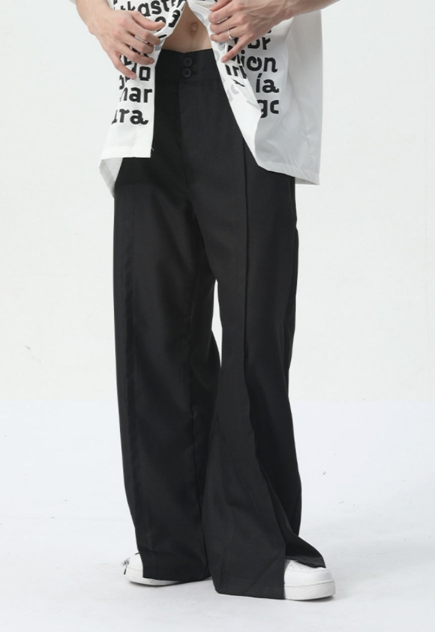 Men's Pleated premium casual trousers