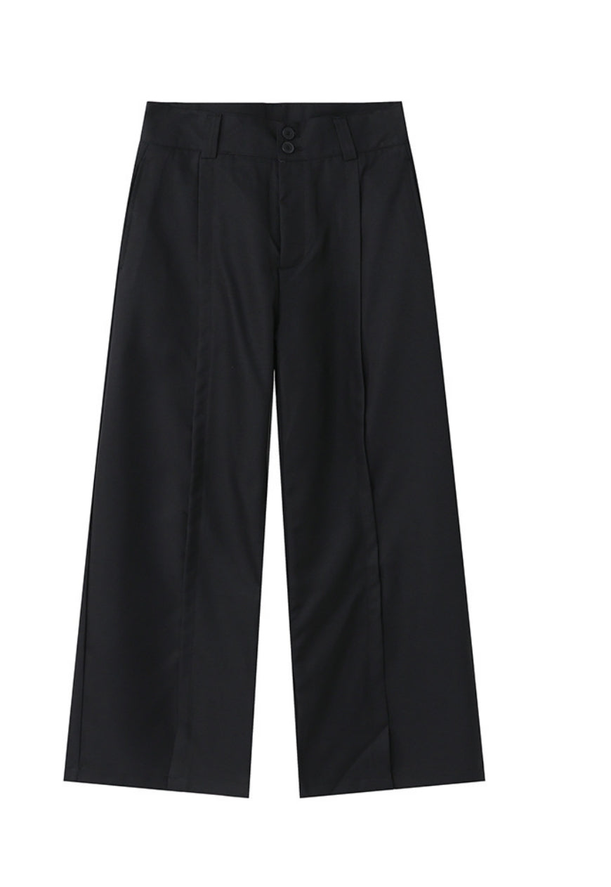 Men's Pleated premium casual trousers