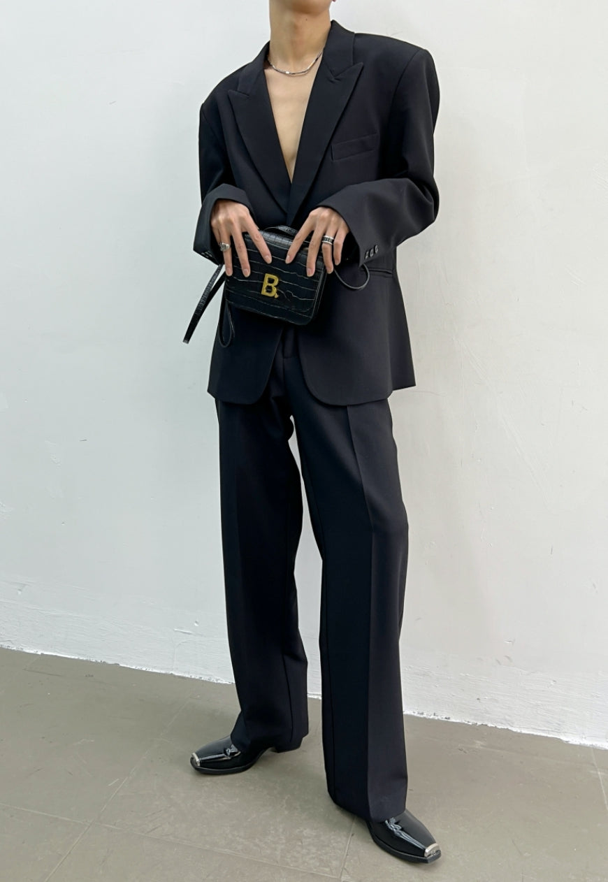 【Sale】Men's shoulder pad suit