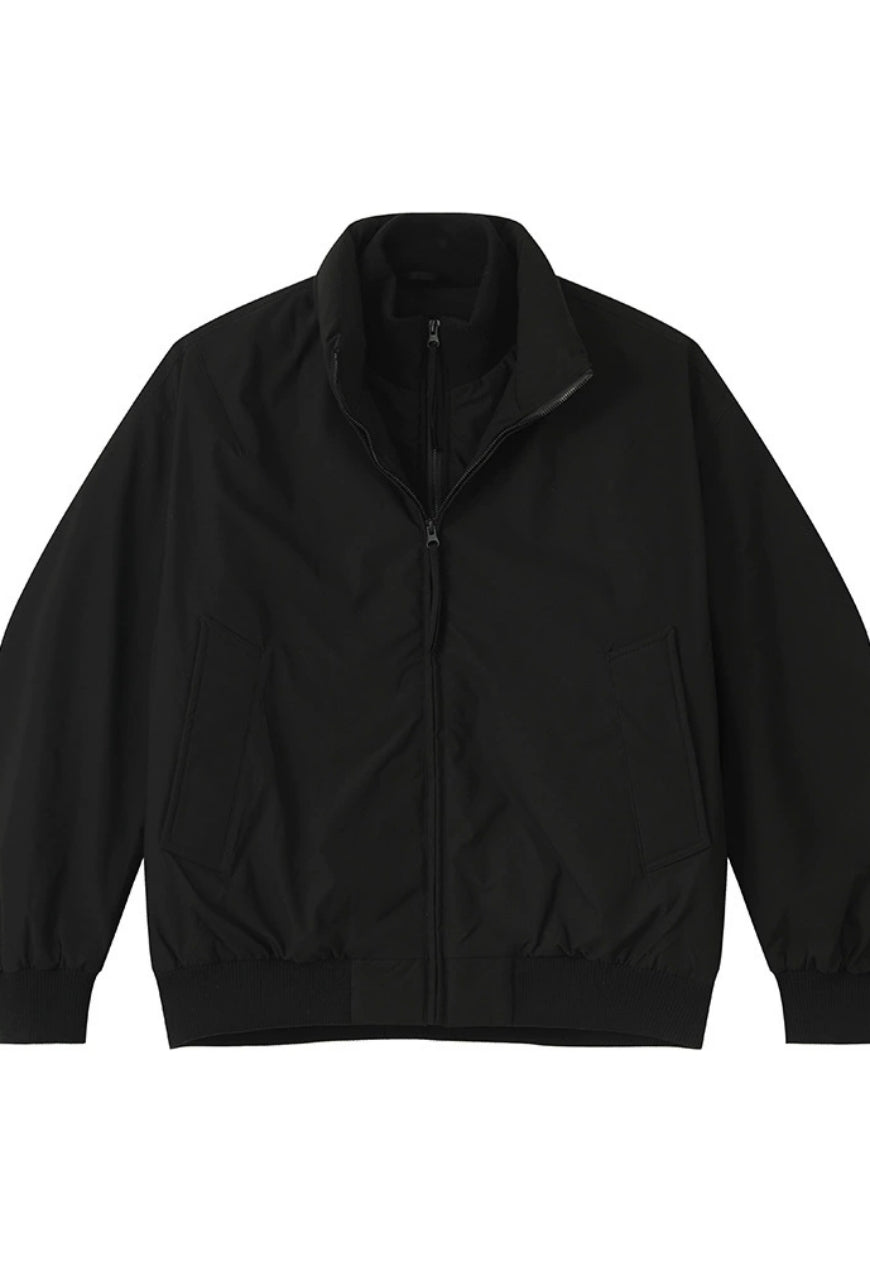 Men's Cleanfit Stand Collar Thick Down Jacket