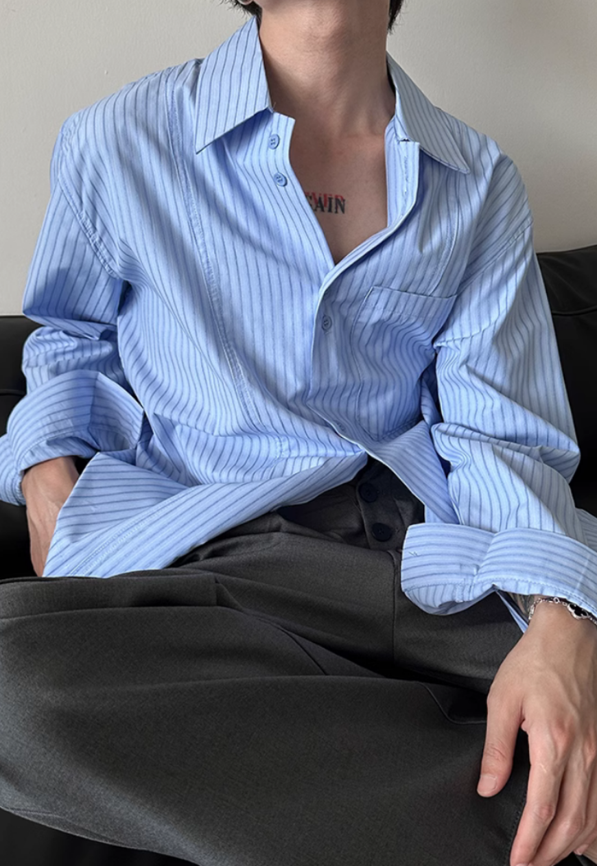 Men's Fine textured design shirt