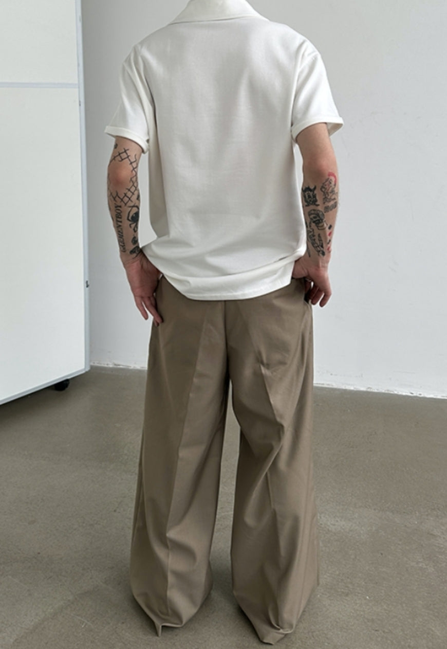 Men's polo collar solid top SS2023 VOL.3