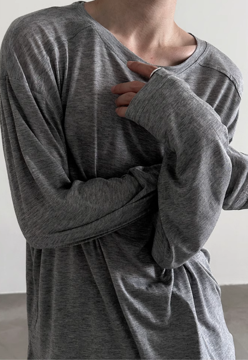Men's Lightweight bottoming shirt
