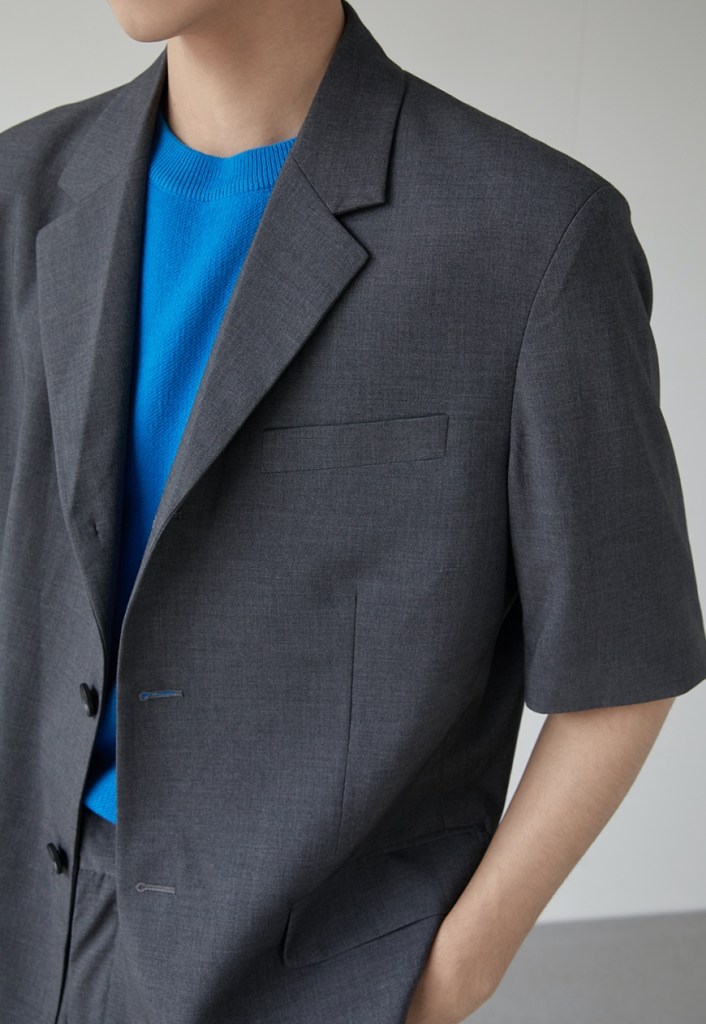 Men’s Short sleeve suit jacket – UZIP FASHION ONLINE STORE