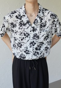 UZIP DESIGN Men's fashion floral shirts