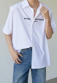 UZIP DESIGN Men's shoulder pad short sleeve shirt