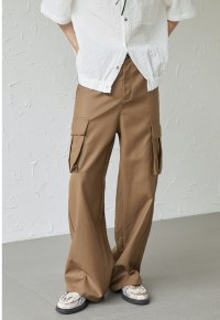 UZIP DESIGN Men's Design Large Pocket Cargo Pants