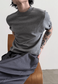 Men's Stand collar sweater SS25 VOL.1