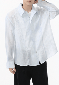 Men's Design striped shirt SS25 VOL.1