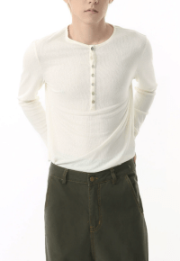 Men's Solid color soft T-shirt