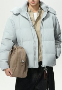 Men's 90% White Duck Down Hooded Warm Down Jacket AW25 Vol.1