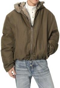 Men's Fleece-lined warm zippered cotton coat AW25 Vol.2