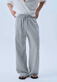 Men's Linen Relaxed Straight Pants